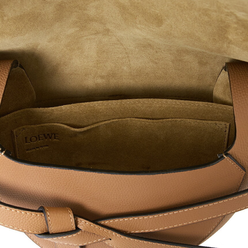 Loewe Gate Bag in tan calfskin leather Brown - Picture 10 of 10